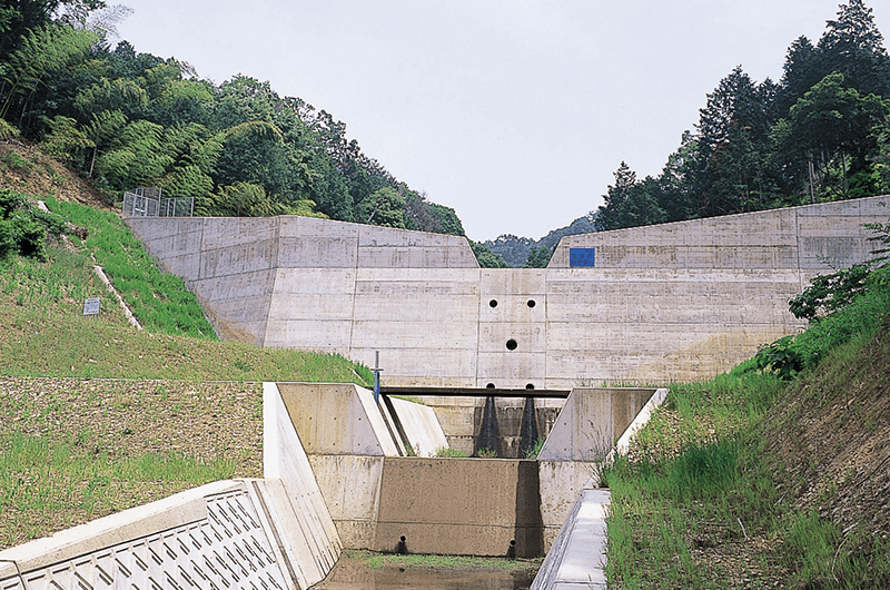 通常砂防工事（筑田沢）