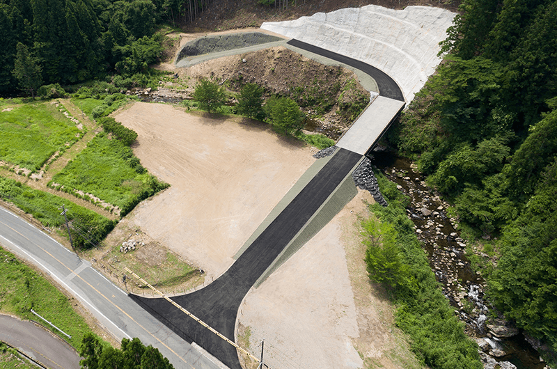 設楽ダム設楽根羽線進入路整備工事