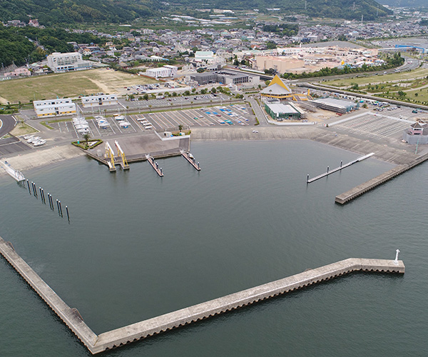 海陽ヨットハーバー整備工事　撮影1