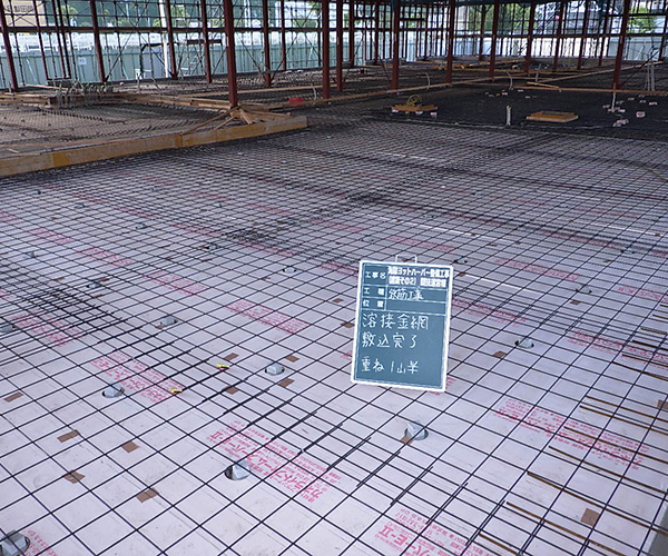 海陽ヨットハーバー整備工事　土工事・鉄筋工事3