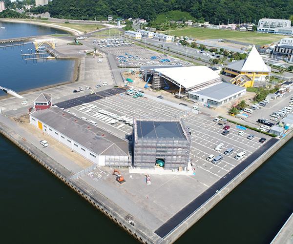 海陽ヨットハーバー整備工事　空撮写真4