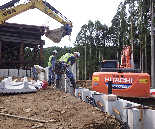 平成29年度　設楽ダム設楽根羽線1号橋下部工事②3