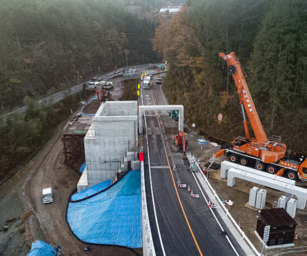 平成29年度　設楽ダム設楽根羽線1号橋下部工事③3