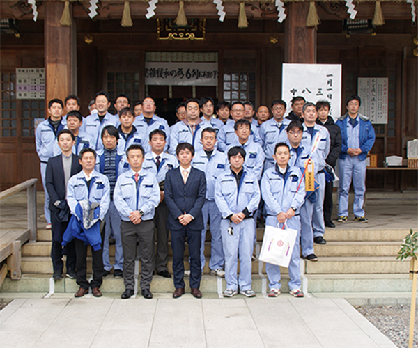 新年安全祈願を砥鹿神社にて行いました1