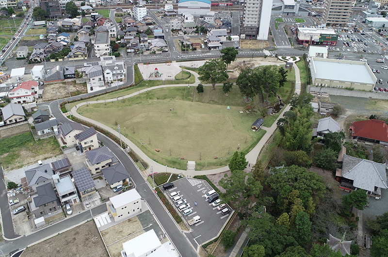 豊川市駅東土地区画整理地内　公園整備工事