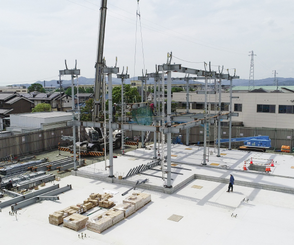小坂井地域交流会館(仮称)建設工事のうち建築工事3