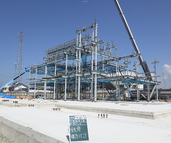 小坂井地域交流会館(仮称)建設工事のうち建築工事2
