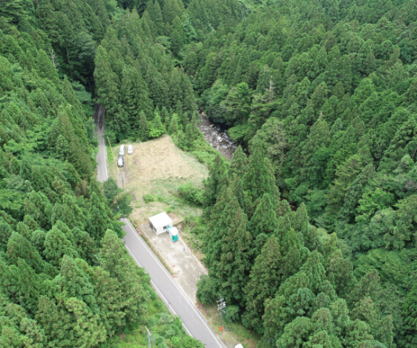 令和元年度 設楽ダム瀬戸設楽線大名倉地区工事用道路工事②1