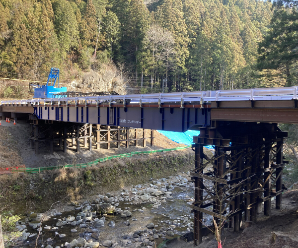 令和元年度 設楽ダム瀬戸設楽線大名倉地区工事用道路工事⑫2