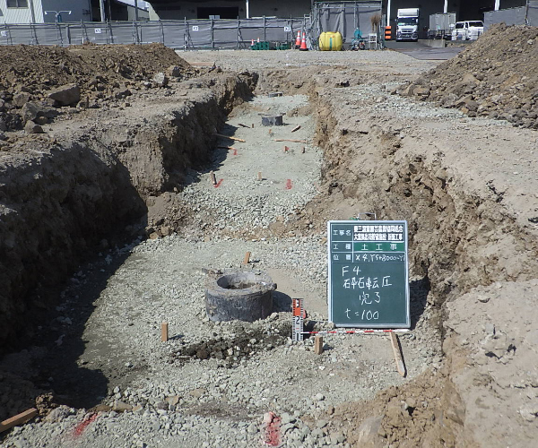 工事名:東三温室園芸農業協同組合 大葉集出荷貯蔵施設 建屋新築工事3