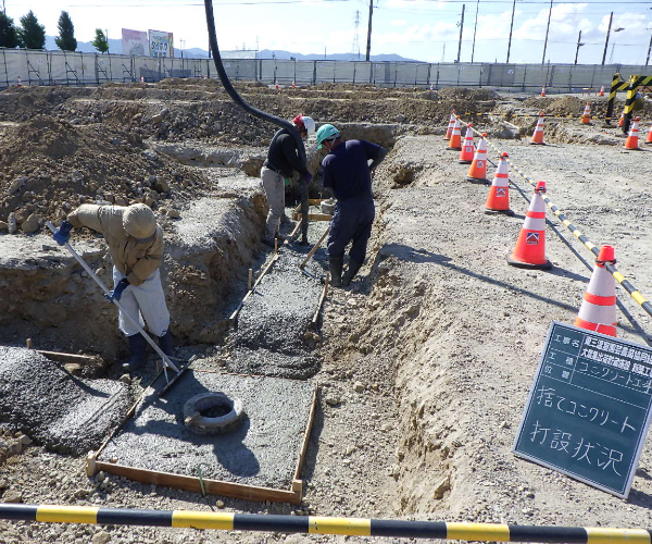 工事名:東三温室園芸農業協同組合 大葉集出荷貯蔵施設 建屋新築工事2