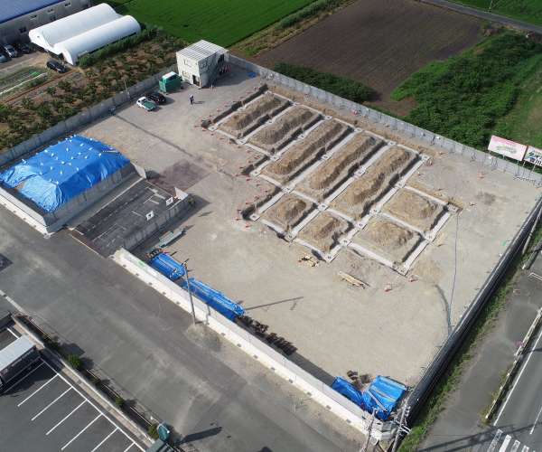 工事名:東三温室園芸農業協同組合 大葉集出荷貯蔵施設 建屋新築工事3