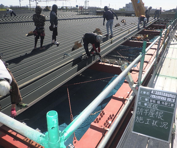 工事名:東三温室園芸農業協同組合 大葉集出荷貯蔵施設 建屋新築工事2