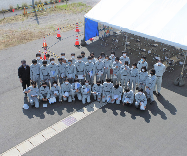 愛知県立猿投農林高等学校　現場見学会を開催3