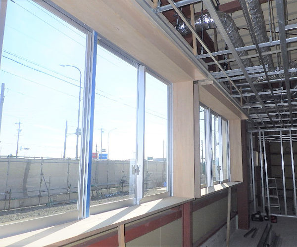 工事名:東三温室園芸農業協同組合 大葉集出荷貯蔵施設 建屋新築工事2