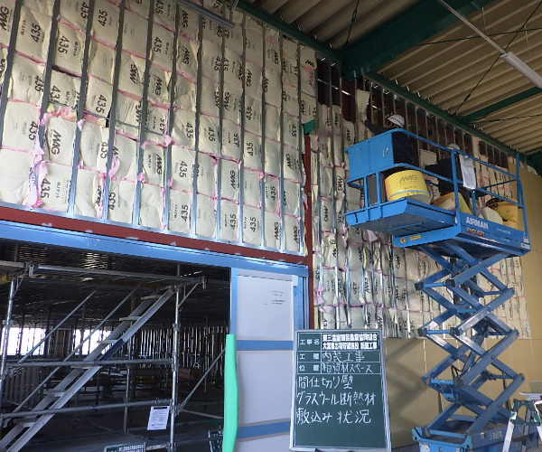 工事名:東三温室園芸農業協同組合 大葉集出荷貯蔵施設 建屋新築工事1