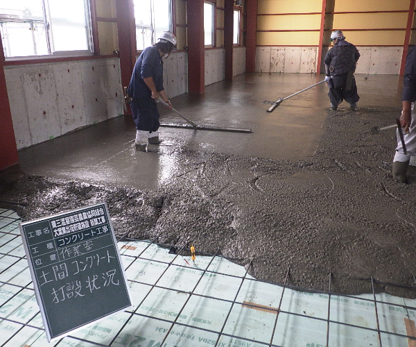 工事名:東三温室園芸農業協同組合 大葉集出荷貯蔵施設 建屋新築工事2