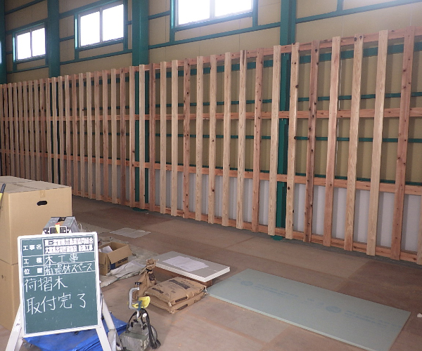 工事名:東三温室園芸農業協同組合 大葉集出荷貯蔵施設 建屋新築工事3