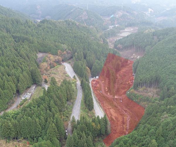 令和3年度 設楽ダム川向地区整備工事1