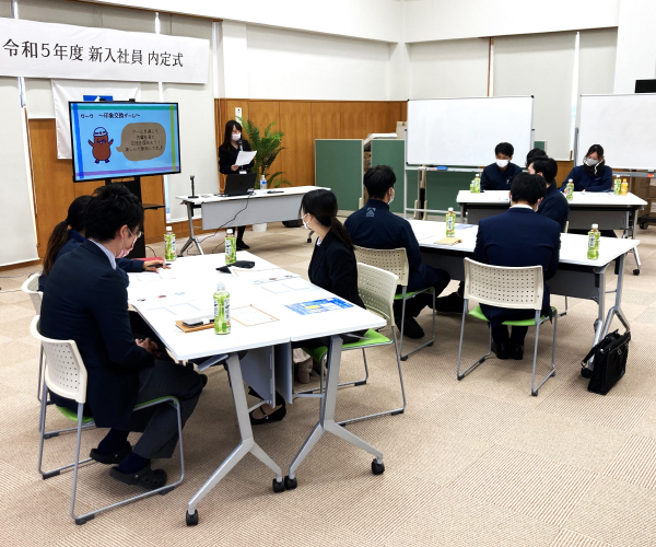 内定式を行いました！3