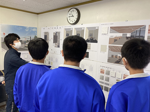 中学生の職場体験を実施しました2