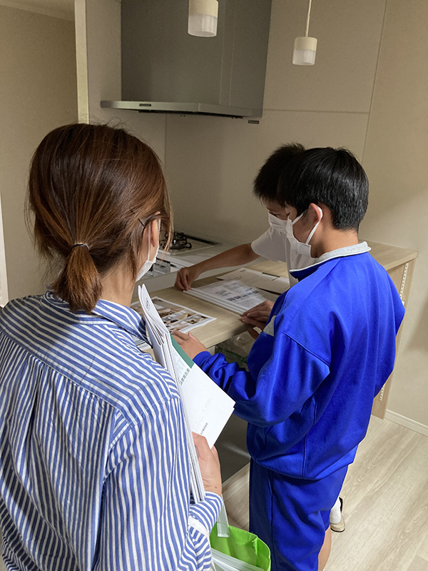 中学生の職場体験を実施しました3