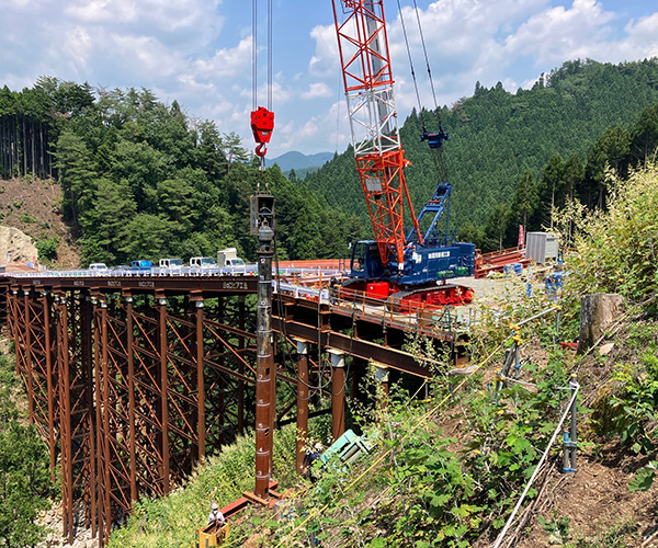 令和４年度　設楽ダム瀬戸設楽線松戸地区工事用進入路工事②3