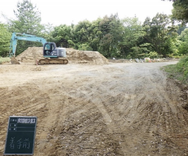 合葬式市営墓地建設工事（建築工事）1