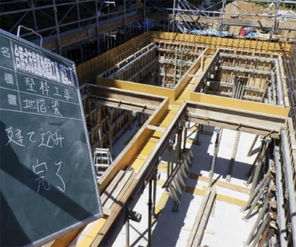 合葬式市営墓地建設工事（建築工事）3