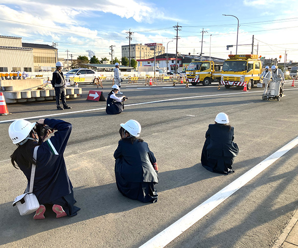 「高校生×土木」フォトコン２０２３ 現場撮影会を実施しました！！3