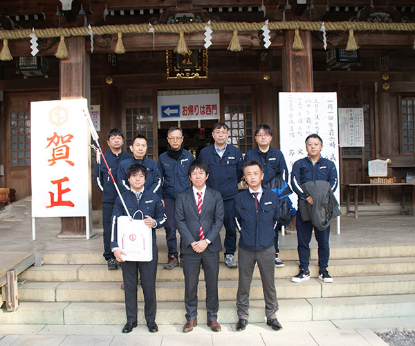 新年安全祈願を実施しました1