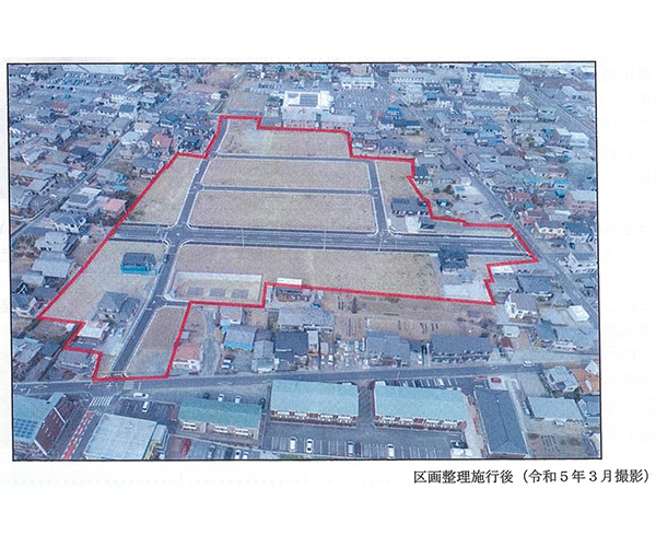 宿伊奈区画整理事業　完了報告2