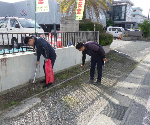 「豊川市清掃の日」に参加しました！3