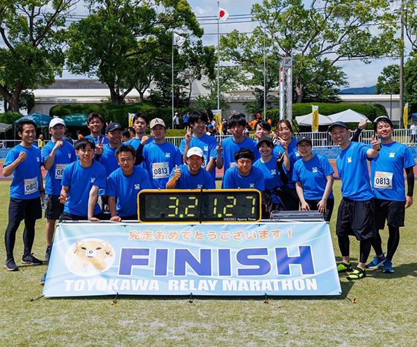 豊川市リレーマラソン2025に参加しました！1