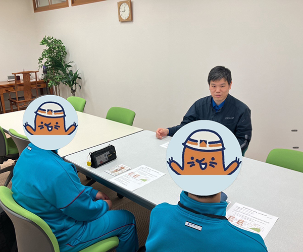 豊川市立中部中学校の職場体験受け入れを行いました。1