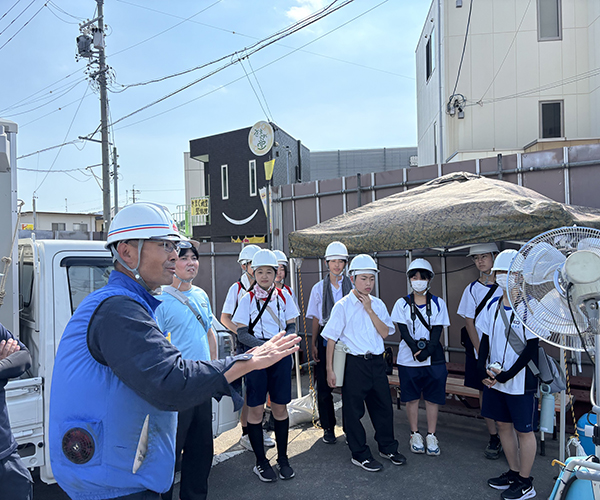 【高校生×土木】フォトコンテスト2025の現場撮影会を実施しました！2