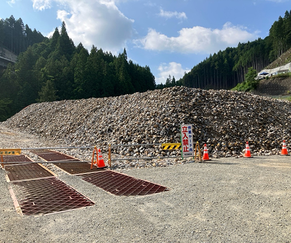 令和6年度　設楽ダム設楽根羽線八橋地区南部道路建設工事②