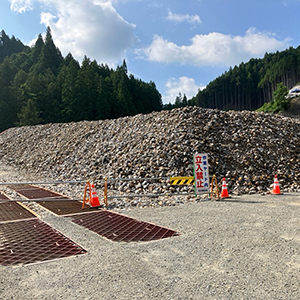令和6年度　設楽ダム設楽根羽線八橋地区南部道路建設工事②