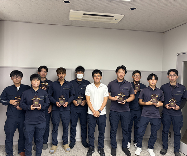 一級施工管理技士一次検定に、当社社員9名が見事合格！1