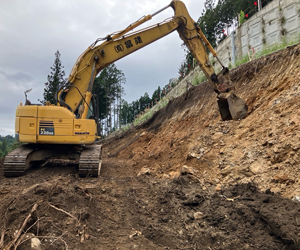 令和6年度　設楽ダム設楽根羽線八橋地区南部道路建設工事③3