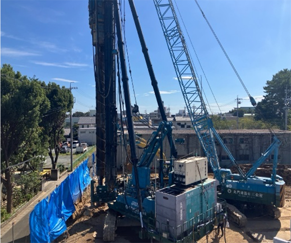 工事名：豊川市分庁舎等整備工事（分庁舎棟）のうち建築工事