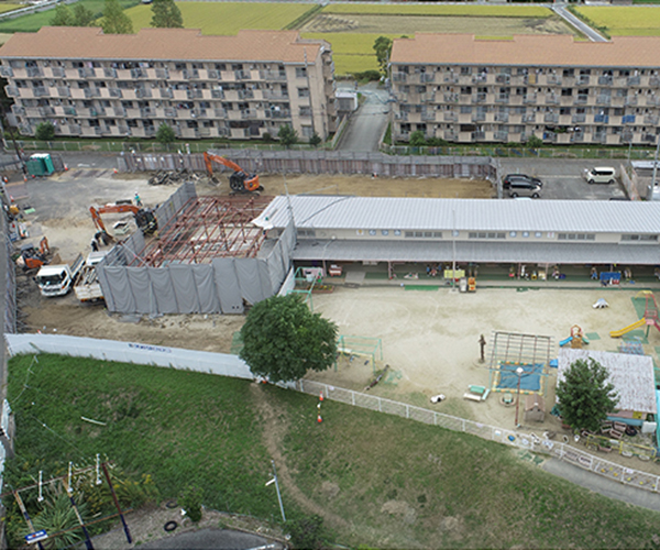 睦美保育園整備工事のうち建築工事
