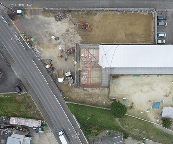 睦美保育園整備工事のうち建築工事2