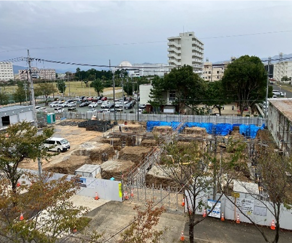工事名：豊川市分庁舎等整備工事（分庁舎棟）のうち建築工事