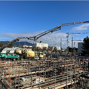 工事名：豊川市分庁舎等整備工事（分庁舎棟）のうち建築工事