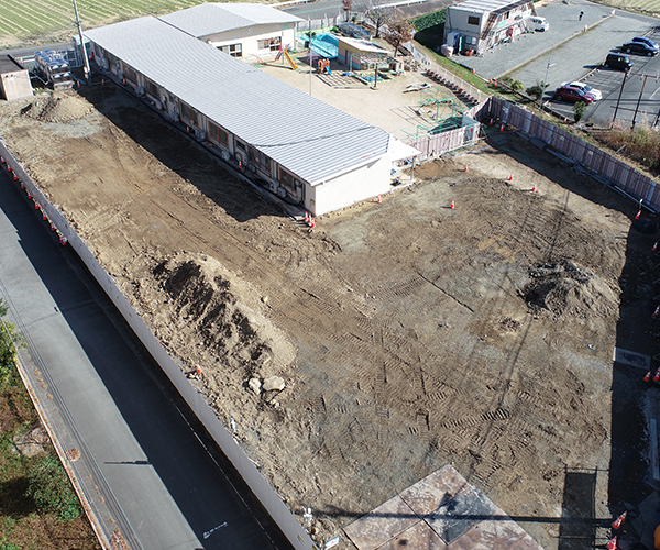 睦美保育園整備工事のうち建築工事2