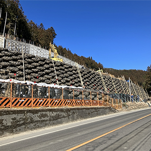 令和6年度　設楽ダム設楽根羽線八橋地区南部道路建設工事⑤