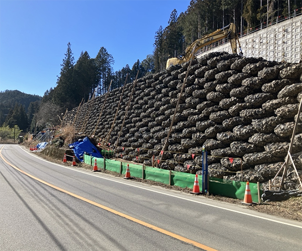 令和6年度　設楽ダム設楽根羽線八橋地区南部道路建設工事⑤2