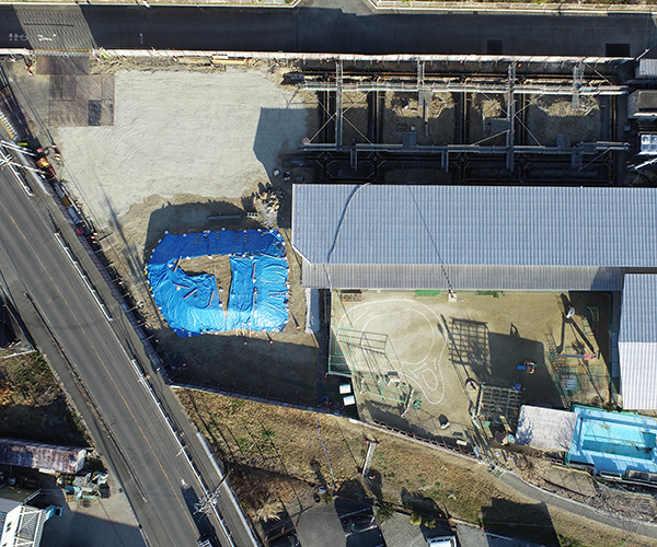 睦美保育園整備工事のうち建築工事2