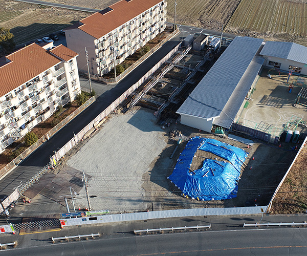 睦美保育園整備工事のうち建築工事3